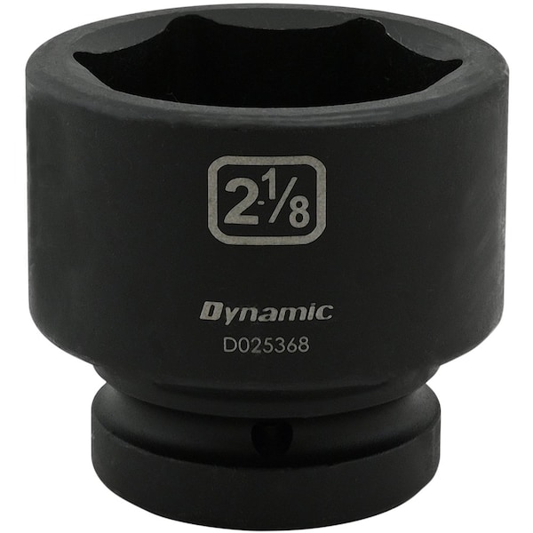 1" Drive Standard Socket, Black Phosphate, Tools 2-1/8" X 1" Drive, 6 Point Standard Length
